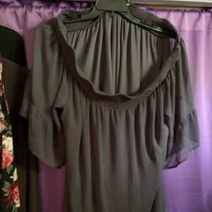 Off the shoulder Torrid top